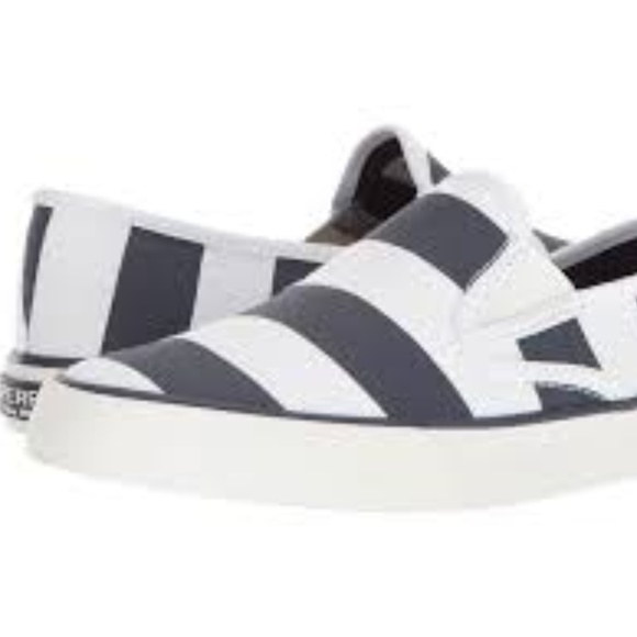 SPERRY Top-Sider Marina Stripe Sneakers LIKE NEW! - Picture 3 of 3